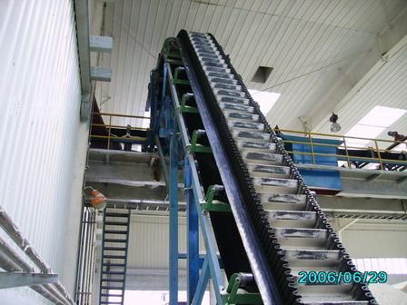 大傾角皮帶機(jī)產(chǎn)品圖片