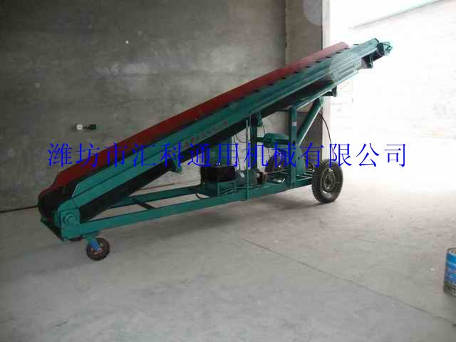 匯科通用機械生產(chǎn)移動式皮帶輸送機，螺旋刮產(chǎn)品圖片