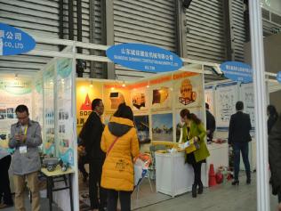 山東誠銘攜山源牌破碎機精彩亮相2014上海BAUMA展