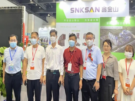 實(shí)力展示精彩，鑫金山亮相第二屆鄭州砂石展！