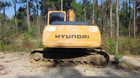 二手現(xiàn)代挖掘機(jī)