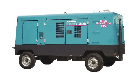 進口高風(fēng)壓柴油移動式空壓機