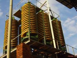 新型重選設(shè)備，螺旋溜槽，赤鐵礦選礦設(shè)備