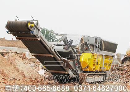 環(huán)保專題：履帶式移動破碎機