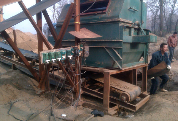 干選磁選機，干選設備，磁選設備河南業(yè)恒磁選制造廠家