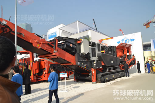 山特維克礦山工程機械公司移動破碎站