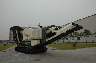 移動(dòng)式破碎站，破碎機(jī)設(shè)備，履帶式移動(dòng)破碎站產(chǎn)品圖片