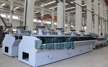 螢石礦降硅除鈣設(shè)備-昆明礦機(jī)廠直銷浮選螢石設(shè)備產(chǎn)品圖片