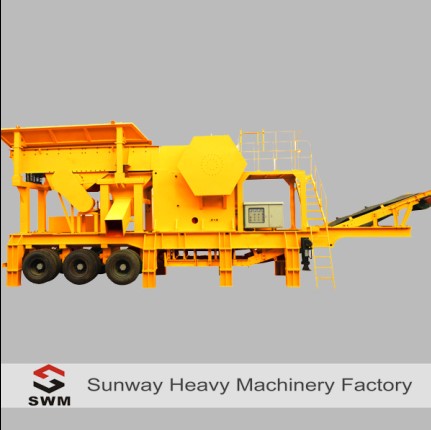 輪胎式移動(dòng)破碎站產(chǎn)品圖片