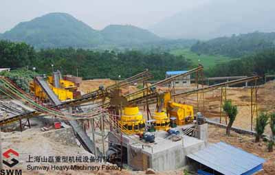 重型機械-上海山磊-輪胎式移動破碎站