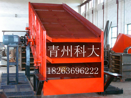 水洗振動(dòng)篩，砂石分離設(shè)備，礦用振動(dòng)篩科大產(chǎn)品圖片