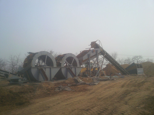 風(fēng)化砂制砂生產(chǎn)線|洗沙設(shè)備|石粉制沙設(shè)備|哪里的洗沙設(shè)備質(zhì)量好？產(chǎn)品圖片