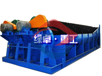 雙螺旋洗石機(jī)，螺旋洗礦機(jī)，新型洗石設(shè)備