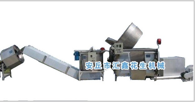 酒鬼花生，鹵味花生、椒鹽花生米生產(chǎn)線，油炸花生米生產(chǎn)線，花生設(shè)備產(chǎn)品圖片