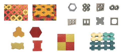 新型馬路花磚機