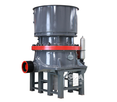 黑色金屬礦圓錐破碎機 輝綠巖破碎機產(chǎn)品圖片