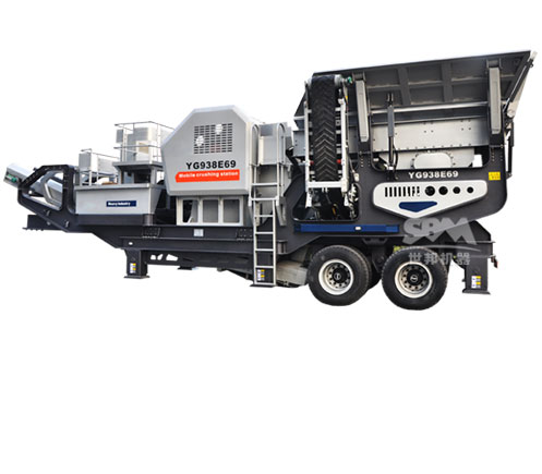 輪胎式移動破碎站 高速公路推薦破碎 建筑垃圾回收產(chǎn)品圖片