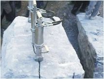 液壓開(kāi)采大理石分裂巖石設(shè)備產(chǎn)品圖片