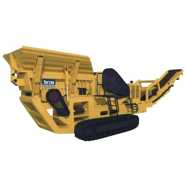 履帶式移動(dòng)破碎站 建筑垃圾處理 騰重廠