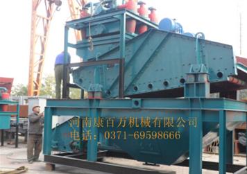 尾礦干排篩設(shè)備-選礦的影響力河南康百萬(wàn)機(jī)械產(chǎn)品圖片