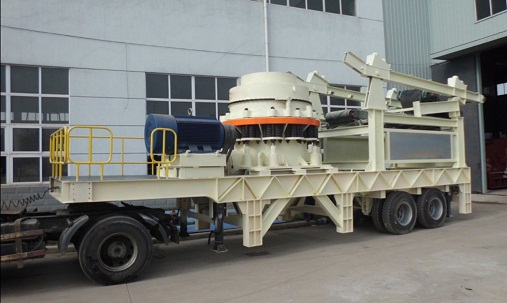 輪胎移動式的篩分設備,移動式破碎機,輪胎式移