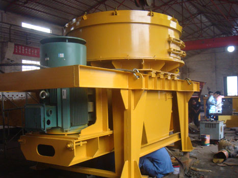 立軸式?jīng)_擊破碎機,新型制砂機,沖擊式碎