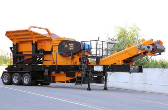 山寶CW710J輪式移動破碎站產品圖片