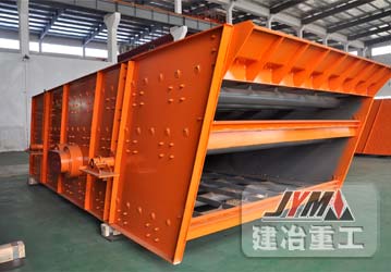 圓振篩,礦用篩分機(jī)篩分喂料機(jī)械產(chǎn)品圖片