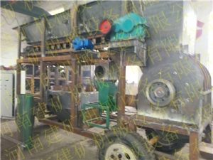 河南移動式建筑垃圾粉碎機，輪胎金屬破碎機產(chǎn)品圖片