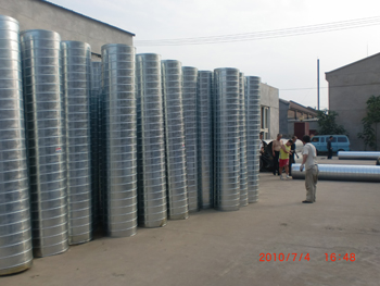 螺旋風管生產(chǎn)廠家產(chǎn)品圖片