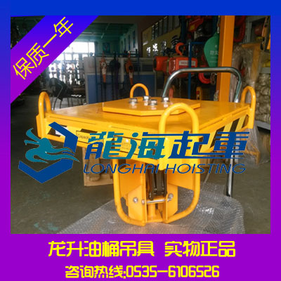 6桶油桶吊具價格【配叉車/吊車使用可吊6個油桶】龍海起重產(chǎn)品圖片