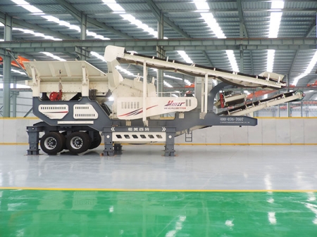 可分期付款移動(dòng)式破碎站恒美百特產(chǎn)品圖片