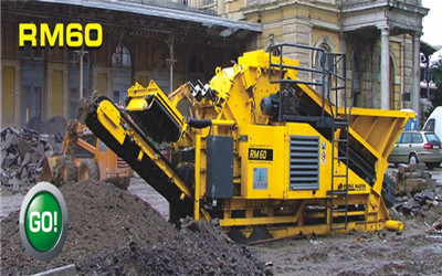 掛車式移動反擊破碎機RM60產(chǎn)品圖片