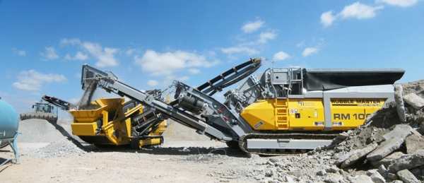 移動式破碎機-RM100GO！