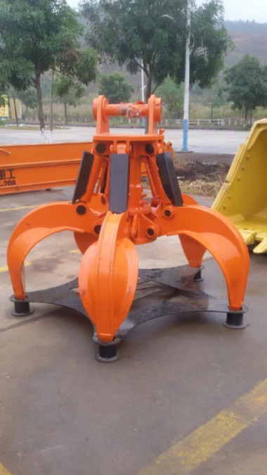 供應(yīng)各類品牌挖掘機(jī)抓鉗器蓮花鉗產(chǎn)品圖片