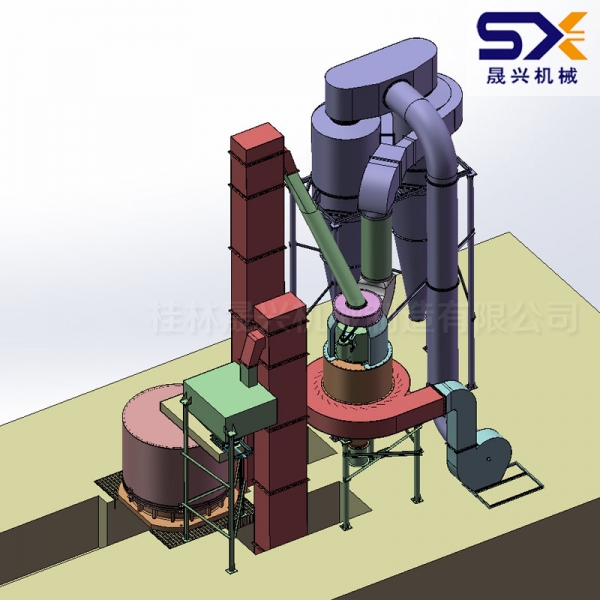 瀑料磨粉機產(chǎn)品圖片