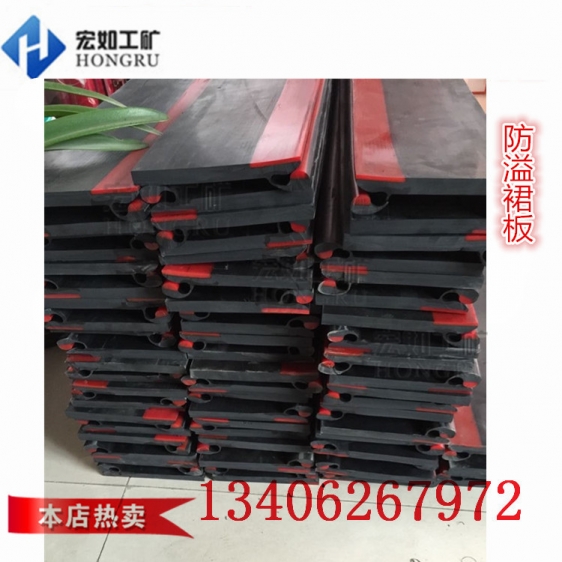 Y型皮帶機防溢裙板產(chǎn)品圖片