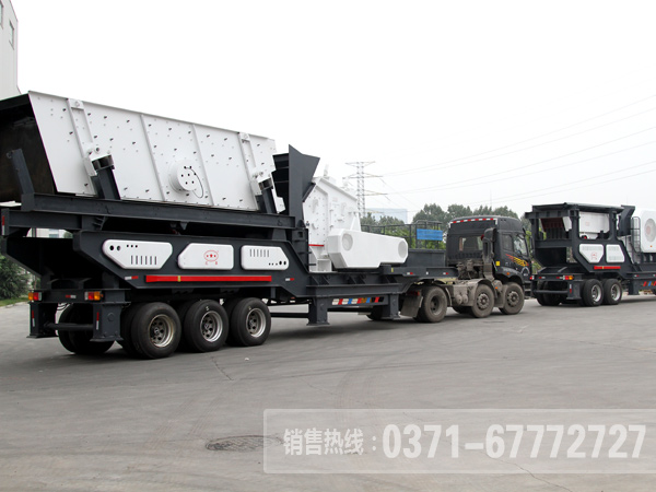 移動式破碎機(jī)破碎生產(chǎn)線產(chǎn)品圖片