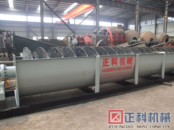 正科機械輪式洗砂機在砂石生產線中是配合哪些設備工作的