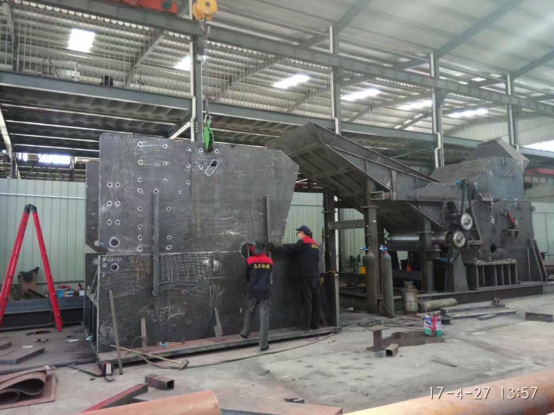450型廢鋼粉碎機(jī)，450型廢鋼粉碎機(jī)廠家  ，2017年較新廢鋼破碎機(jī)