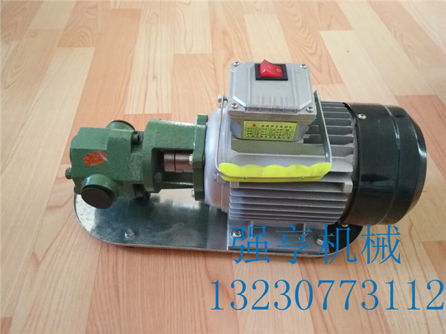 WCB不銹鋼微型手提式齒輪泵具有極強的耐磨性