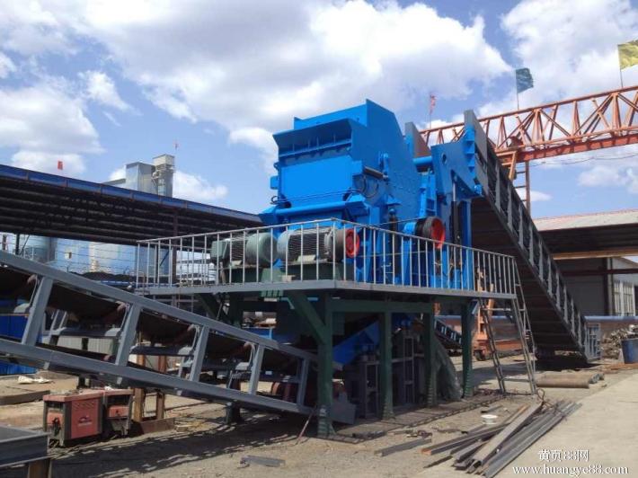  熱銷金屬包塊破碎機，金屬包塊破