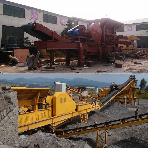 山米石移動破碎站發(fā)往陜西渭南  山石產品圖片