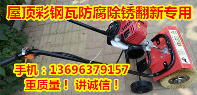  彩鋼瓦除銹打磨機(jī) 品牌彩鋼瓦除銹機(jī) 正品出廠品質(zhì)保障產(chǎn)品圖片