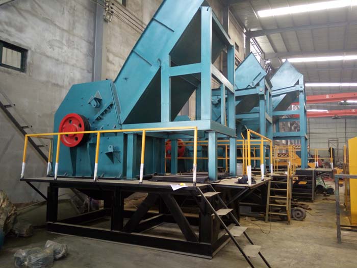 1600型多功能金屬粉碎機(jī)設(shè)備舊自行車破碎機(jī)設(shè)備高效鐵屑