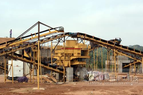 河卵石人工沙 河卵石打沙機(jī)械