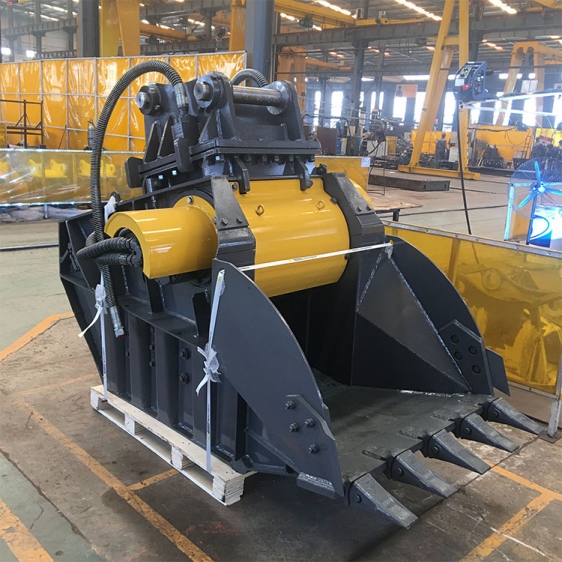 定做挖機破碎斗液壓 顎式破碎斗 建筑混凝土破