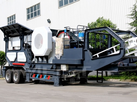 輪胎式移動破碎站產(chǎn)品圖片