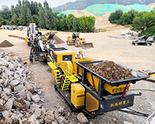 履帶移動顎式破碎站產品圖片