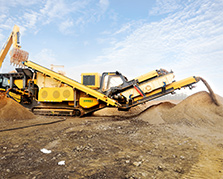 履帶移動(dòng)反擊式破碎站產(chǎn)品圖片